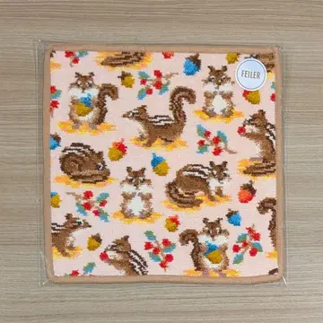 미개봉 WEB 한정판 페이 시마시마리스 손수건 베이지