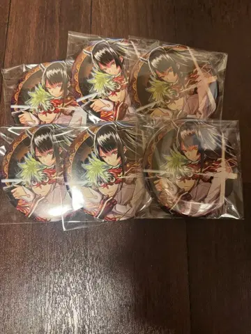 누에의 음양사 컬렉션 캔 배지 누에 & 학로