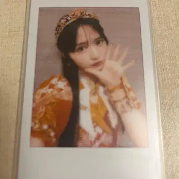 FRUITS ZIPPER 진세이 스즈카 온특 빙고 프린트 폴라로이드