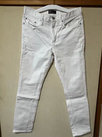 GAP 화이트 스키니 청바지