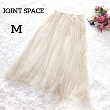 조인트 스페이스 튤 롱 스커트 페어리 그런지 시어 6009