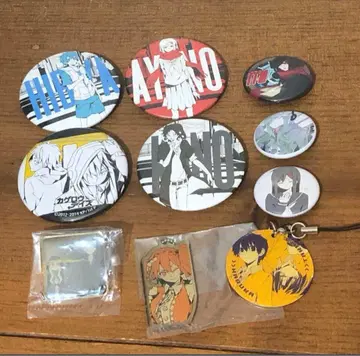 카게로우 데이즈 굿즈 10개 모듬 세트 묶음 판매 캔뱃지 스트랩 중고