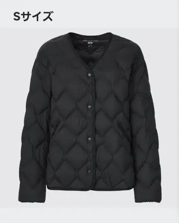 유니클로 울트라 라이트 다운 릴랙스 자켓 블랙