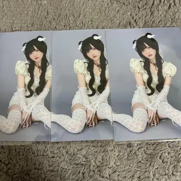 큐루링 해봐 큐루해 FC 한정판 신기루 아뮤 브로마이드 3장 세트