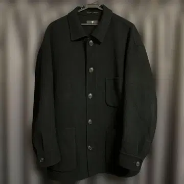 유니클로+j 울 블렌드 오버 사이즈 셔츠 자켓