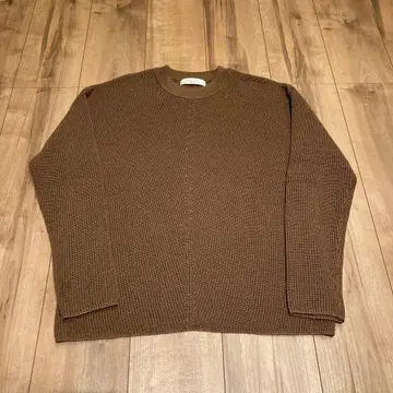 EDIFICE 브라운 니트