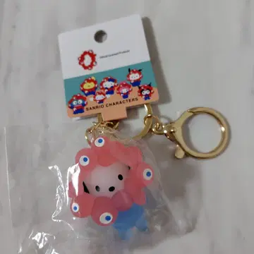 포차코 산리오 미야쿠미야쿠 클리어 컬러 마스코트 키링