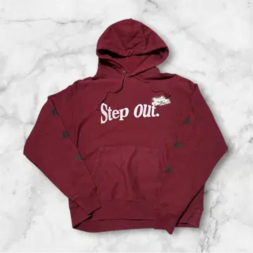 배송비 포함 챔피온 리버스 위브 후드티 보르도 빅 프린트