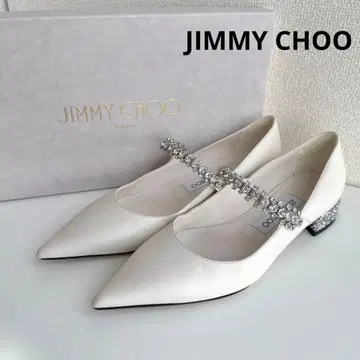 지미추 BING 비쥬 뮬 펌프스 플랫슈즈 컨디션 최상