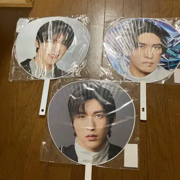 SnowMan 메구로 렌 부채 세트