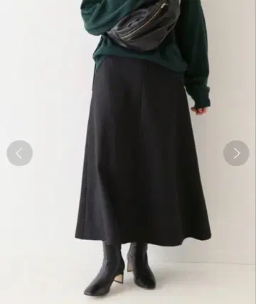 더블 크로스 플레어 스커트 2 프레임워크