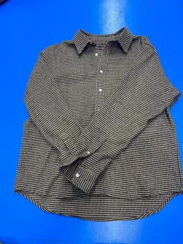 BACKERS 체크 플란넬 셔츠