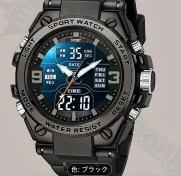 남성용 방수 손목시계 디지털/아날로그 스포츠 워치