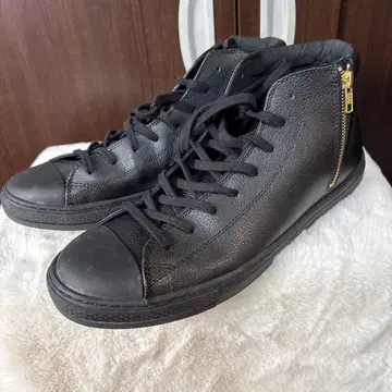 고품질 컨버스 올스타 COUPE 스니커즈 사이드 지퍼 가죽 29