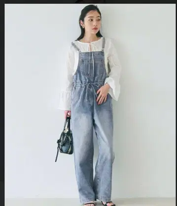 데님 오버롤 coca 미사용