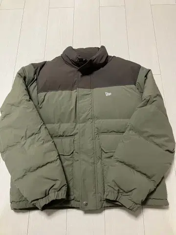 (새상품급) NEWERA 뉴에라 다운 자켓 사이즈 L