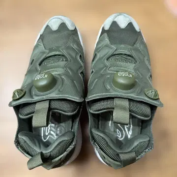 Reebok 인스타펌프 퓨리 올리브 그린 스니커즈