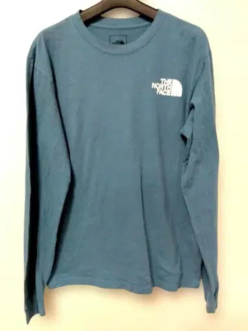 THE NORTH FACE 롱 슬리브 T셔츠 M 블루