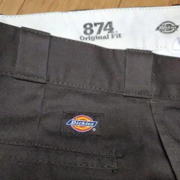 디키즈 874 다크 브라운 32 32
