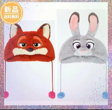 새상품 디즈니 주토피아 팬캡 닉 주디 2개 세트