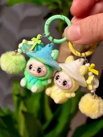 labubu 러브브 키링 2개 세트