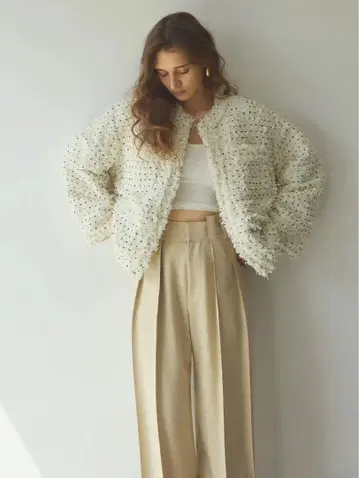 [ 25AW ] 새상품 cygne 시뉴 트위드 자켓