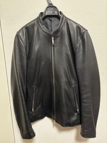 Studious 가죽 싱글 라이더 자켓 사이즈 2