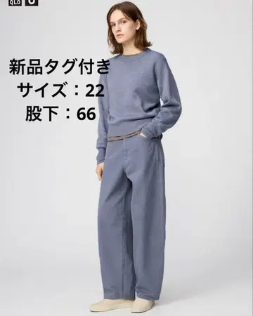 유니클로 커브 팬츠 택 포함 새상품 22 작은 키