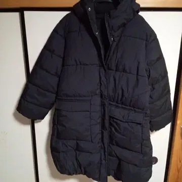 Sweet Fleur 슬림 코트 블랙