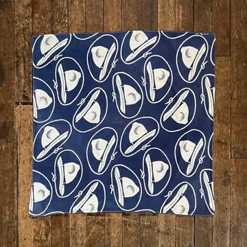 40s 반다나 엘리펀트 브랜드 트렁크 다운 레어 패턴 대형