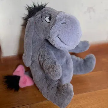 이요르 봉제 인형 약 30cm 그레이