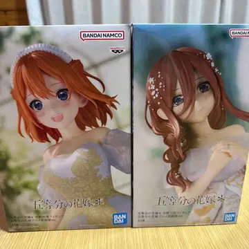 5등분의 신부 요츠바 미쿠 피규어 2체 세트