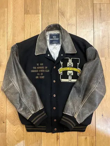 하버드 대학 스포츠 클럽 바시티 자켓