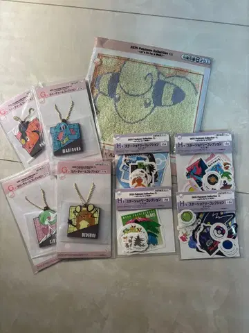 포켓몬 제일복권 G~I상 세트