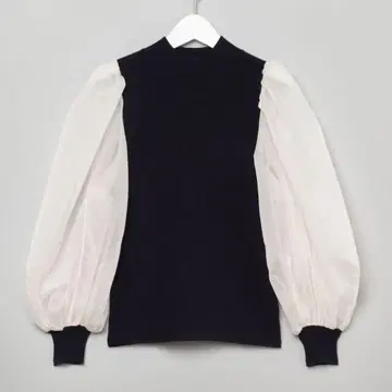 프레이 아이디 시어 돌먼 슬리브 니트