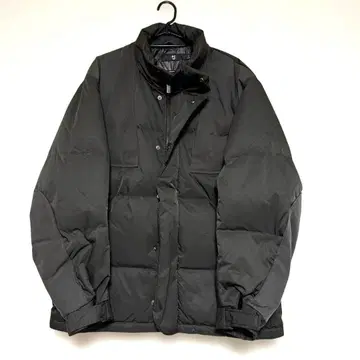 미사용급 단종 유니클로 +J 다운 오버사이즈 파카 L 카키