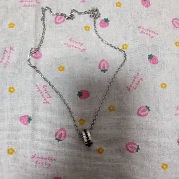 실버 반지형 펜던트 목걸이