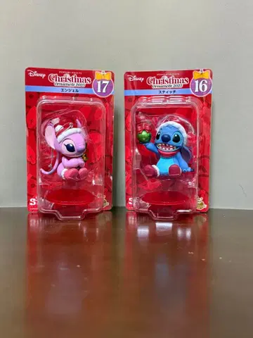 Disney 크리스마스 오너먼트 2025 스티치&엔젤