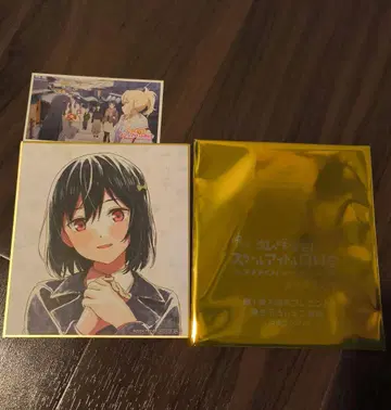 러브 라이브 니지가사키 학원 스쿨 아이돌 동호회 미니 색지 미후네 시오코