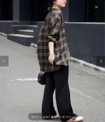 슬로브 이에나 비에라 체크 루즈 셔츠 이번 시즌 택 포함 새상품