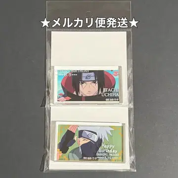 NARUTO 나루토 질풍전 아크릴 블록 이타치 카카시 Birthday