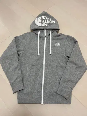 THE NORTH FACE 그레이 풀 집업 후드티