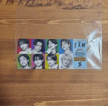 [ 주말 가격 인하 중 ] FAM 티켓풍 스티커 홋카이도