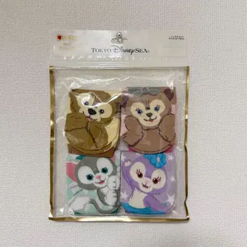 디즈니 리조트 한정판 더피&프렌즈 양말 4족 세트