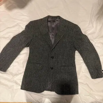 POPPY YOKOHAMA 해리스 트위드 테일러드 자켓