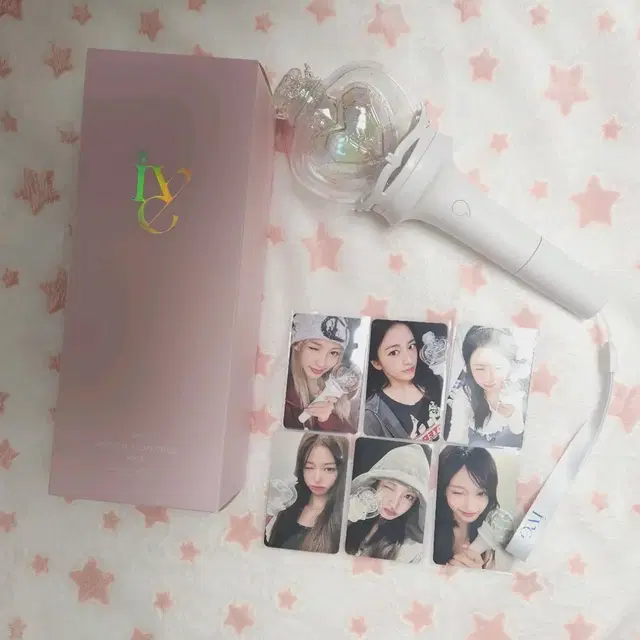 아이브 응원봉 2,응원봉 한정판 포카일괄