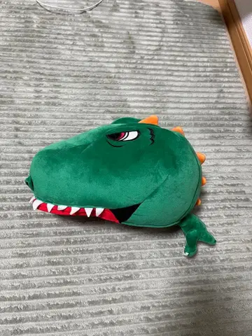 공룡 머리 쿠션
