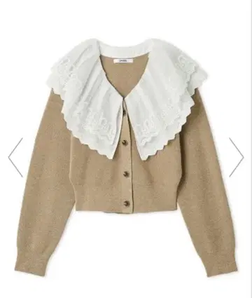 2025 SNIDEL 레이스 스칼라 니트 풀오버