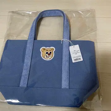 페이러 올드 테디 와펜 토트백 블루