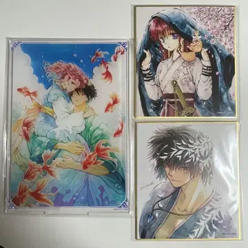 새벽의 연화 만복 가챠 BIG 아트 아크릴 스탠드 색지 3종 세트